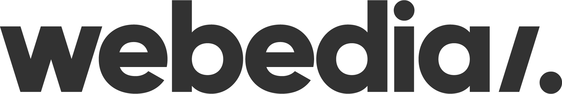 Webedia - Main Logo Black